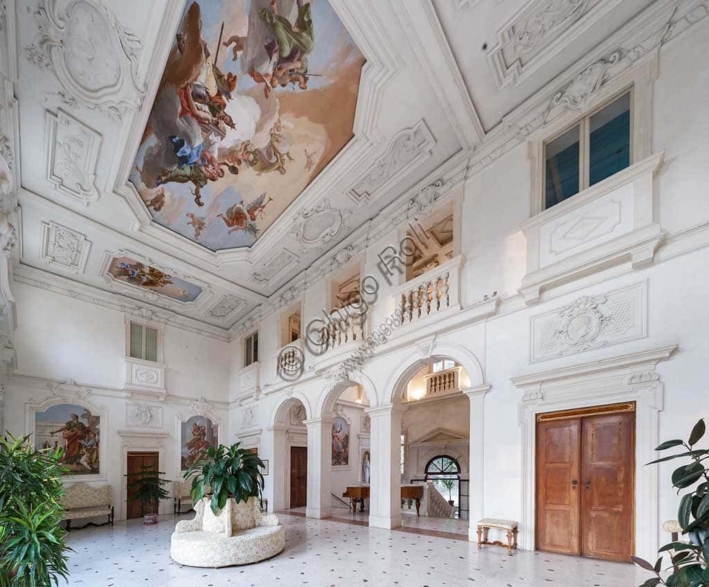 Villa Loschi Motterle: gli affreschi di Giambattista Tiepolo nel Salone d'Onore