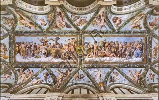 Volta della Loggia di Amore e Psiche nella Villa Farnesina a Roma