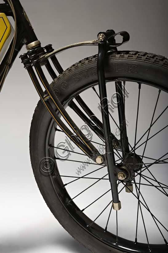 1904 Griffon Tipo Corsa antique motorcycle restored with 500cc single cylinder engine