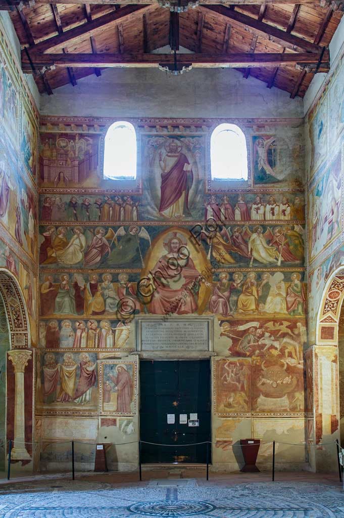 Cristo Giudice: Affresco Trecentesco di Andrea De' Bruni a Pomposa