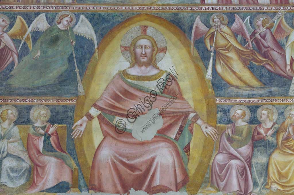 Il Cristo Giudice di Andrea de' Bruni, Abbazia di Pomposa