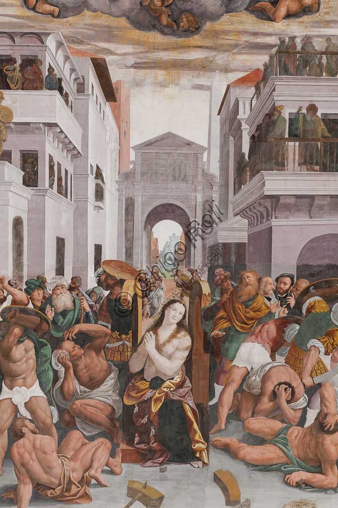 Il Martirio di Santa Caterina di Bernardino Lanino: Analisi dell'Affresco