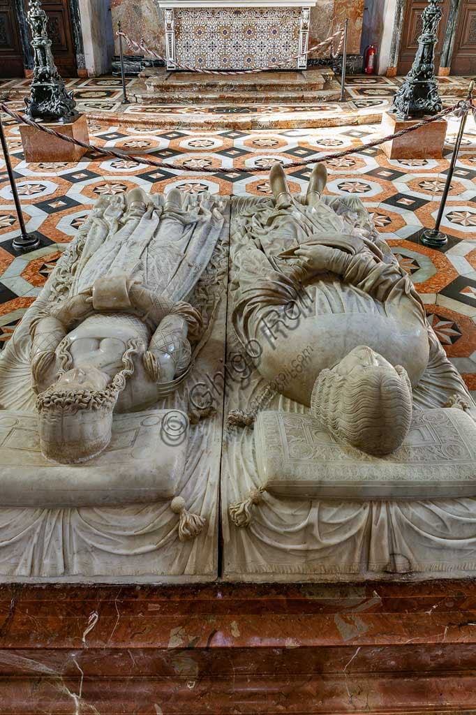 Tomb of Ludovico il Moro and Beatrice d'Este in the Certosa of Pavia
