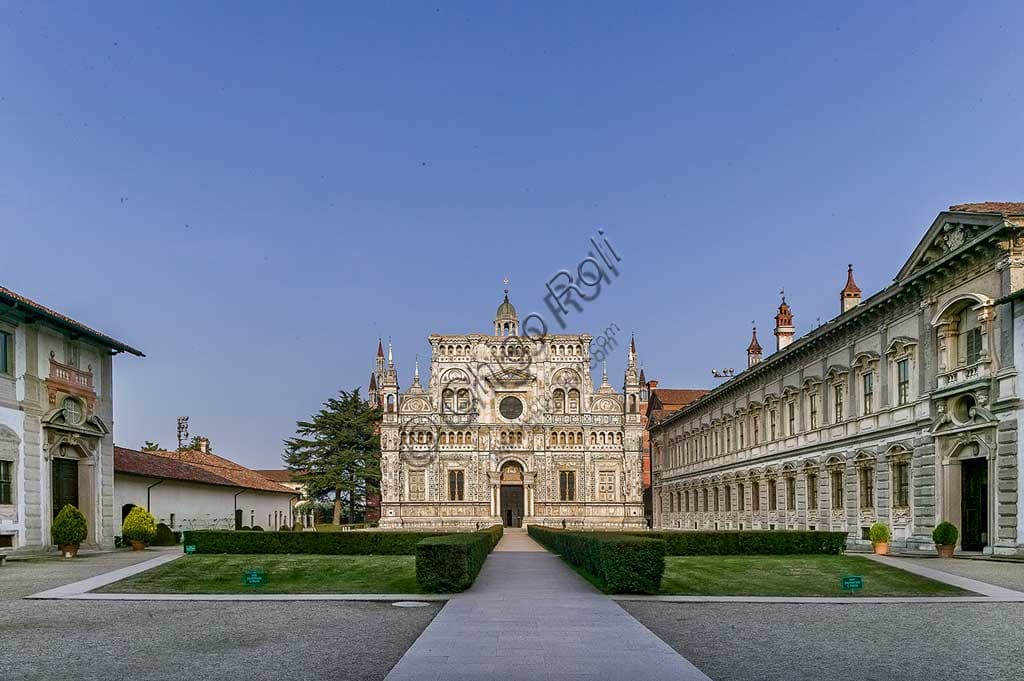 The Façade of the Certosa di Pavia: A Renaissance Masterpiece