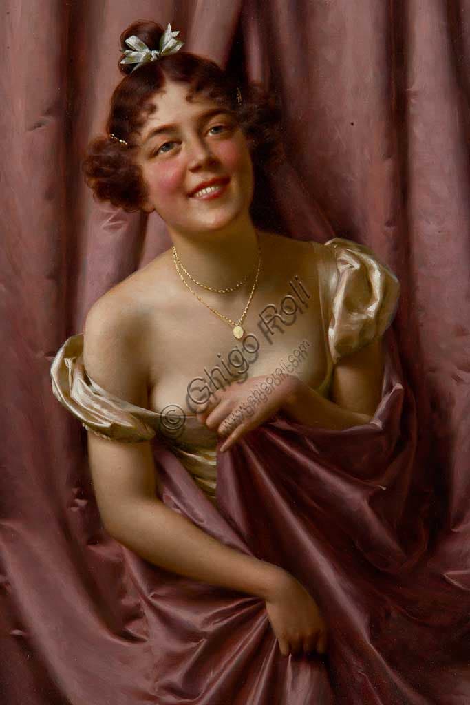 Vittorio Reggianini's 'Lady in Purple': 19th Century Genre Painting