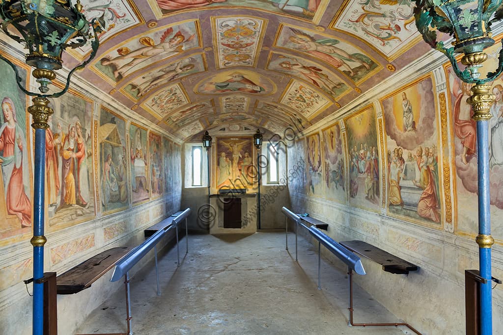 Oratorio del SS Rosario a Castelvecchio: Ciclo di Affreschi del Tardo Cinquecento