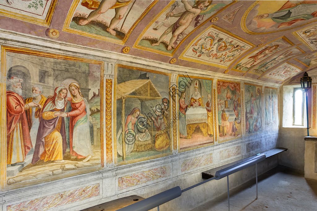 Oratorio del SS Rosario a Castelvecchio: Gli Affreschi del Tardo Cinquecento