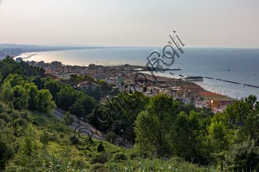 Panoramic View of Gabicce Mare from Gabicce Monte Hill