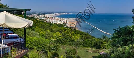 View of Gabicce Mare from Gabicce Monte Panoramic Point