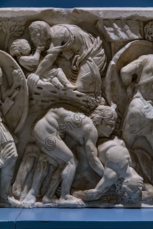 Sarcophagus with Scenes from the Sack of Troy at Doge's Palace