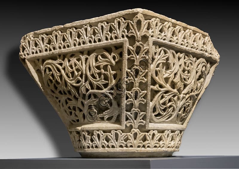 Basket Impost Capital: 6th Century Byzantine Art from Constantinople