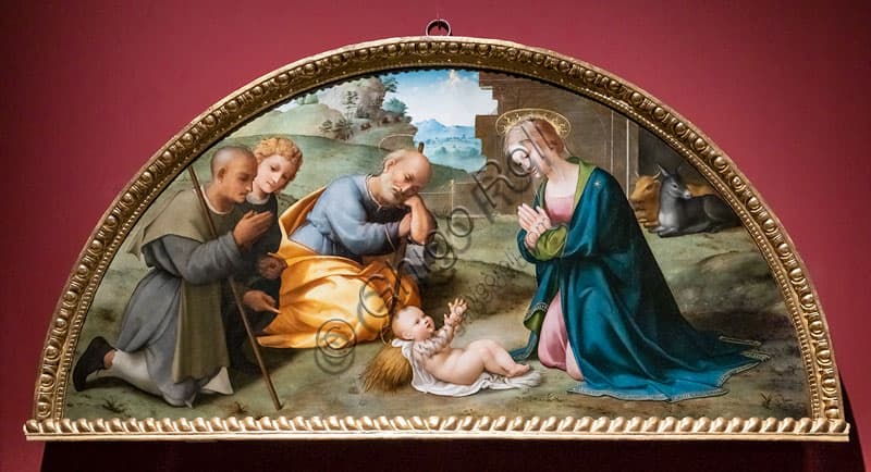 Adoration of the Shepherds by Francesco Granacci: Analysis of the Tempera Painting