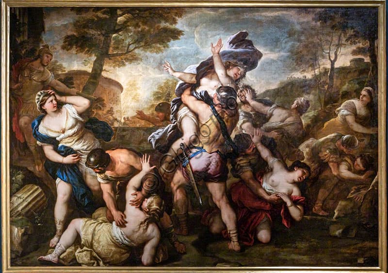 Il Ratto delle Sabine di Luca Giordano: Capolavoro della Pittura Barocca