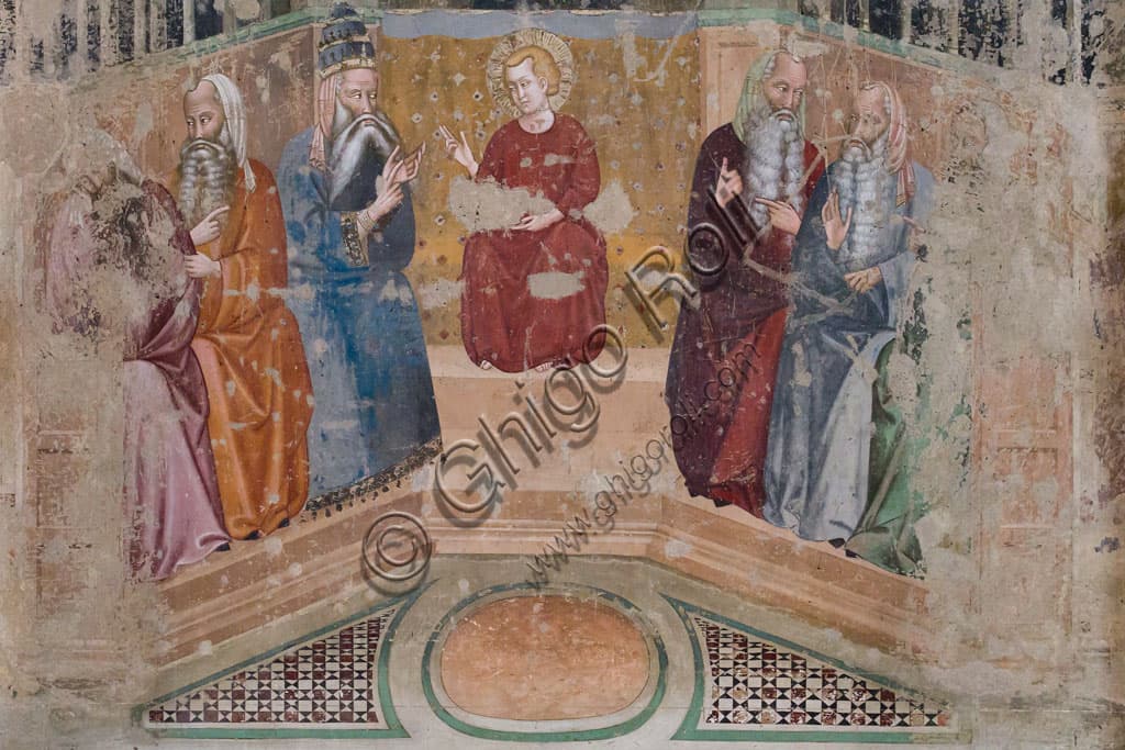 Gesù tra i Dottori del Tempio: Analisi dell'Affresco di Luca di Tommè ad Arezzo