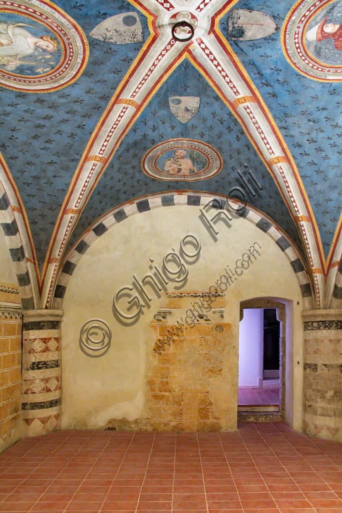 Sala delle Quattro Stagioni: affreschi del XIV secolo ad Asciano