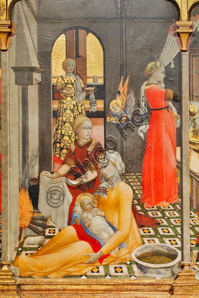 Natività della Vergine del Maestro dell'Osservanza: Analisi del Dettaglio