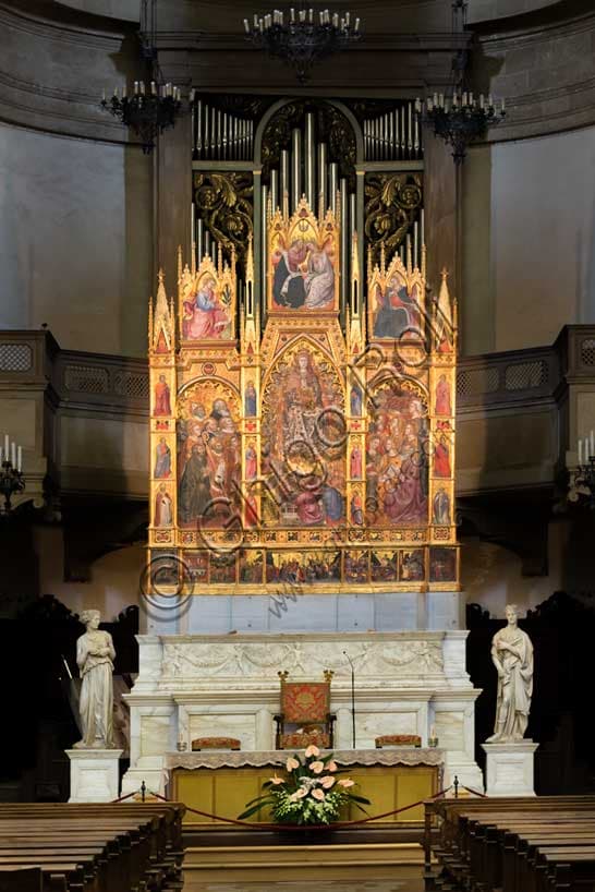 The Assumption Triptych by Taddeo di Bartolo in Montepulciano Cathedral