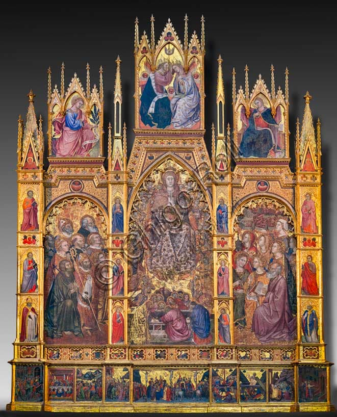 Taddeo di Bartolo's Triptych of the Assumption in Montepulciano Cathedral