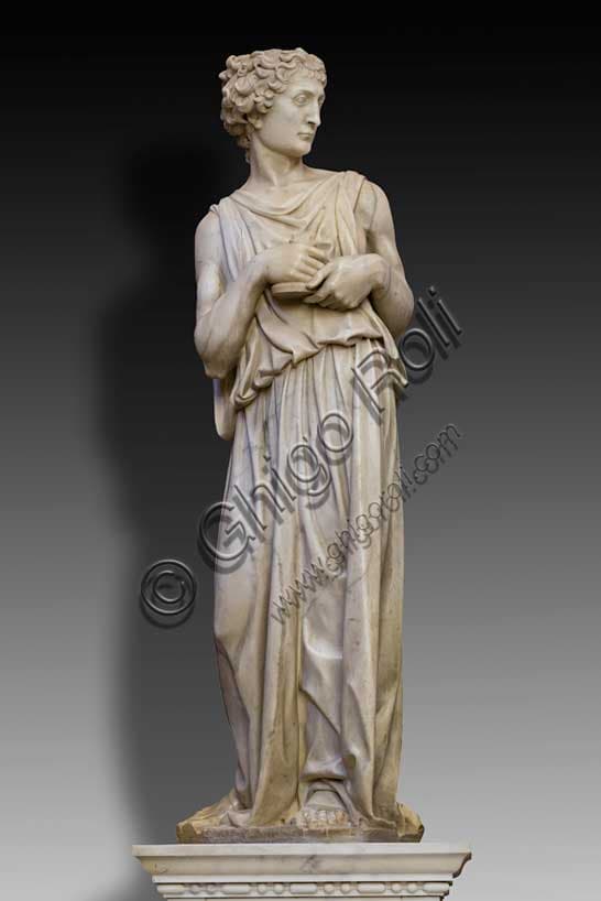 Allegoria di una Virtù, monumento Aragazzi di Michelozzo a Montepulciano