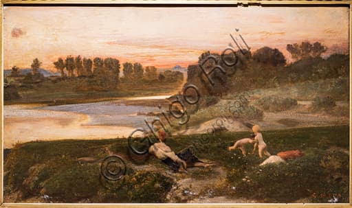 Giovanni Costa 'An Afternoon at the Cascine': Tuscan Landscape Analysis