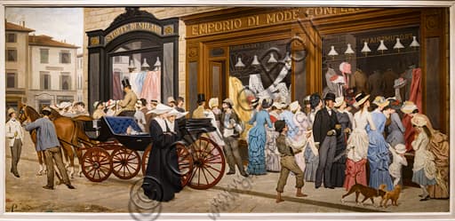 Suora di Antonio Puccinelli: L'Epoca (1875-80), olio su tela