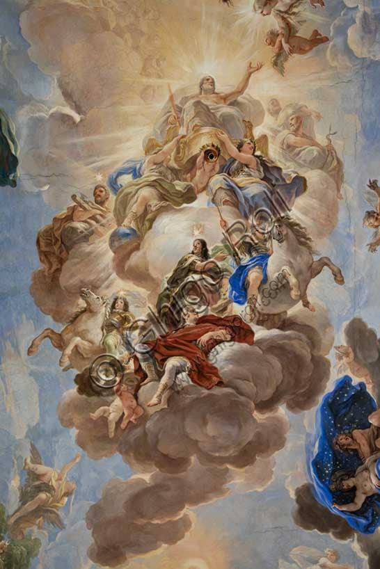 Dettaglio della volta: Giove e l'apoteosi dei Medici, Palazzo Medici Riccardi