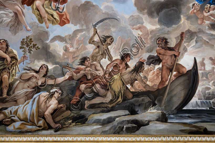 Trasporto agli Inferi di Luca Giordano, Palazzo Medici Riccardi Firenze