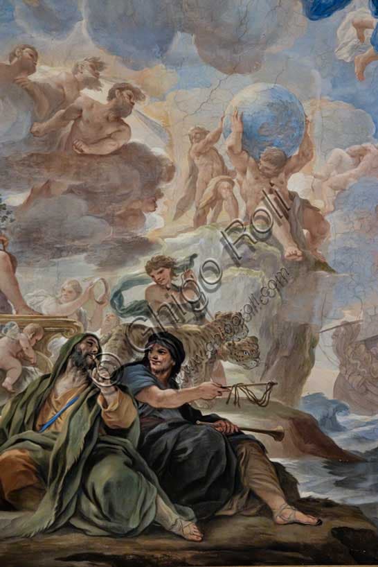 Triumph of Bacchus Fresco by Luca Giordano in Medici Riccardi Palace