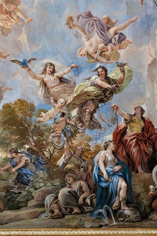 Allegoria della Temperanza di Luca Giordano a Palazzo Medici Riccardi