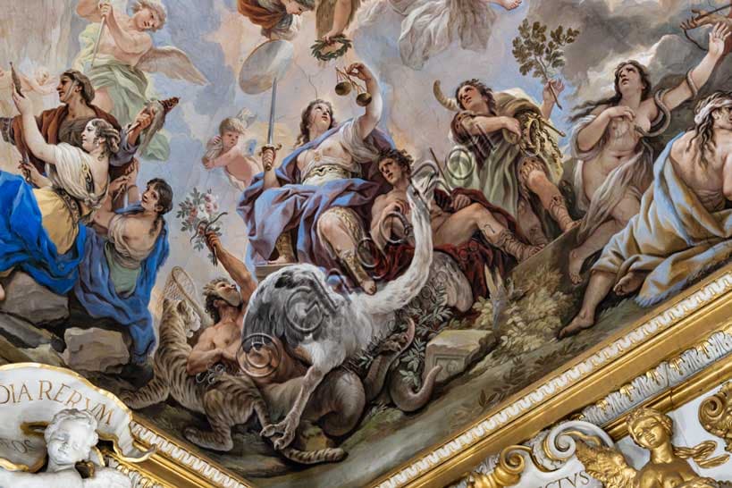 Allegoria della Giustizia di Luca Giordano nel Palazzo Medici Riccardi, Firenze
