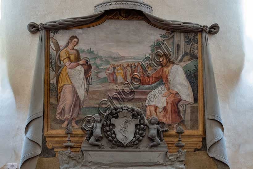 La Samaritana al Pozzo di Cosimo Gamberucci (1620) a Firenze