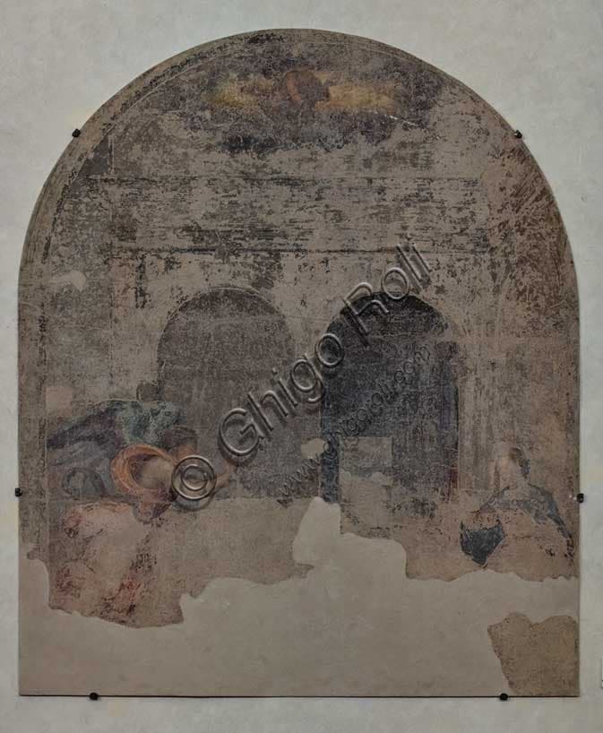 Annunciazione di Andrea del Sarto - Affresco da Orsanmichele a Firenze
