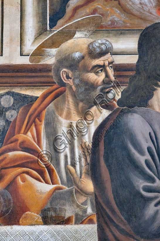 The Last Supper by Andrea del Castagno: Analysis of Saint Peter