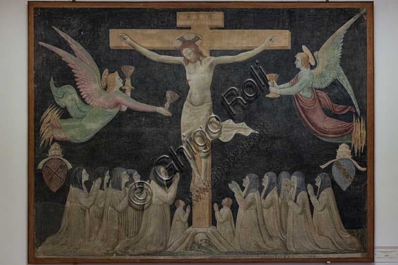 Crocifissione di Paolo Schiavo (1447-1449): Analisi dell'Affresco