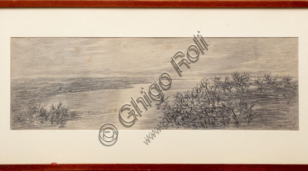 Gaetano Previati's Lake Como: Analysis of the Pencil Drawing