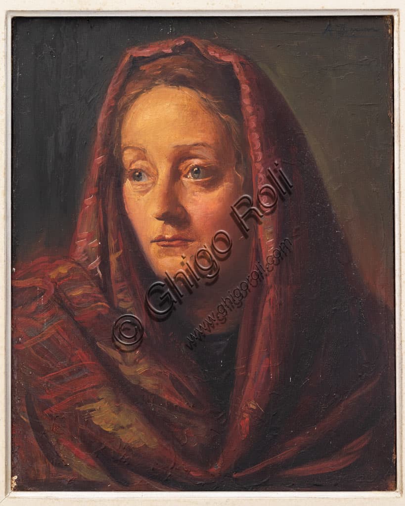 Portrait of his Sister by Achille Funi (1940): Painting Analysis