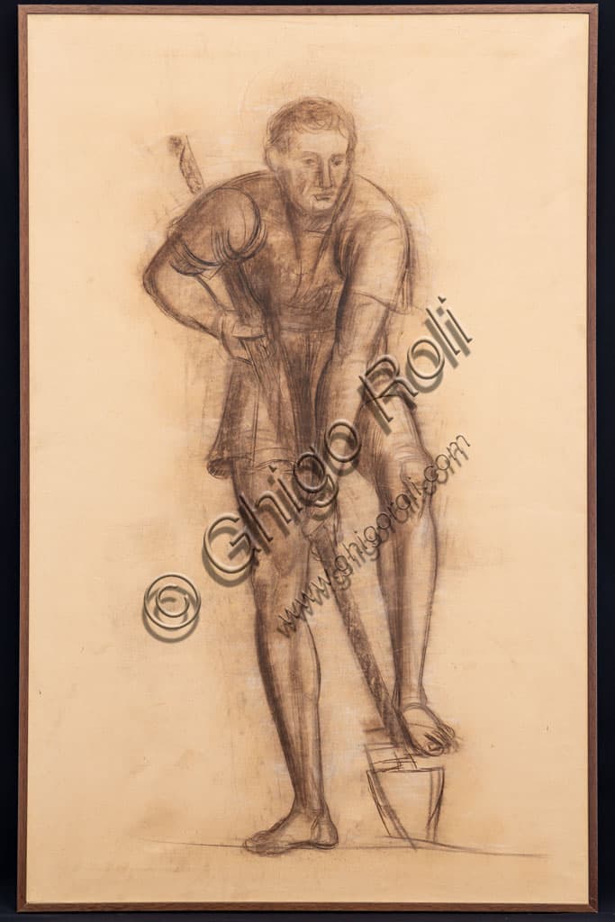 The Month of September: Achille Funi's Preparatory Drawing for Ferrara