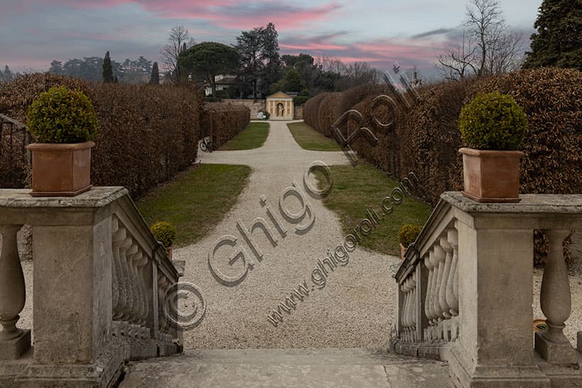 Ninfeo con Tritone nel Giardino di Villa Valmarana ai Nani