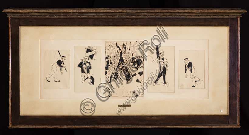 On Principle by Aroldo Bonzagni: Analysis of the 1916 Indian Ink Drawing
