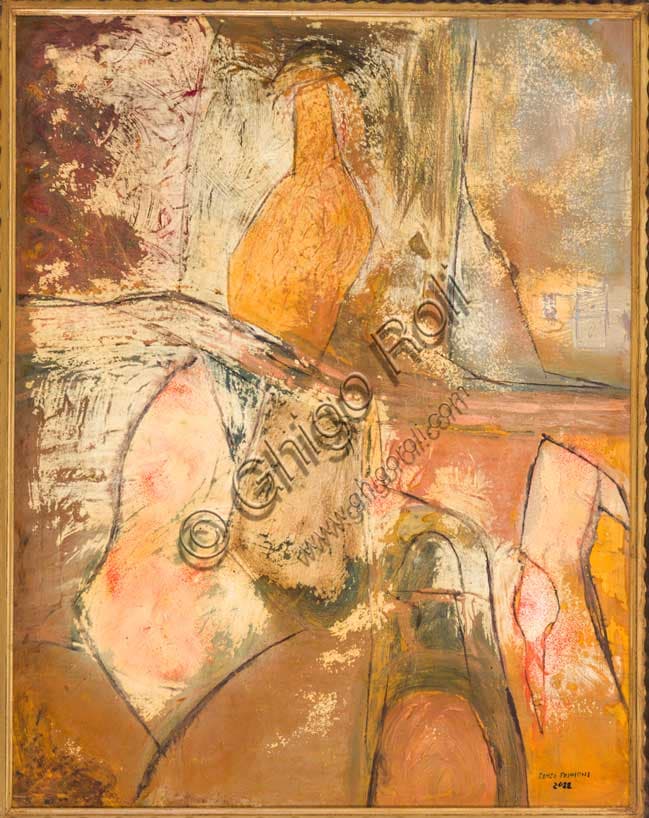 Figures over Time: Mixed Media Artwork by Renzo Pennoni