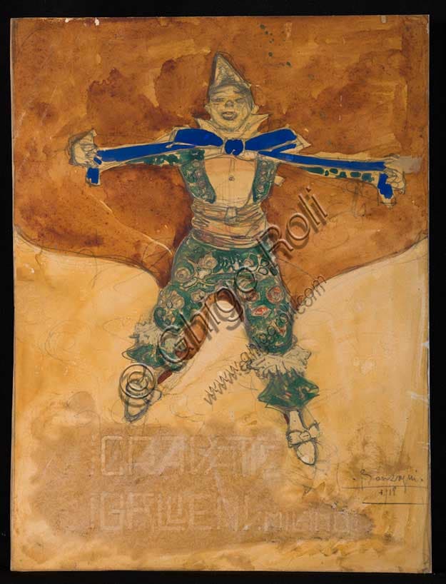Clown: Analysis of the Painting by Aroldo Bonzagni (c. 1918)