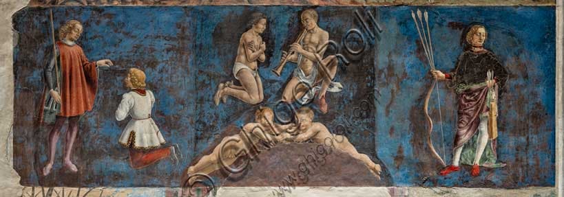 Gemelli di Schifanoia: Affresco di Maggio di Francesco del Cossa