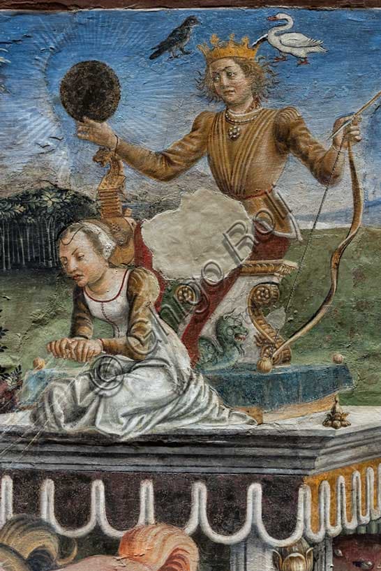 Affresco del Mese di Maggio: Trionfo di Apollo a Palazzo Schifanoia
