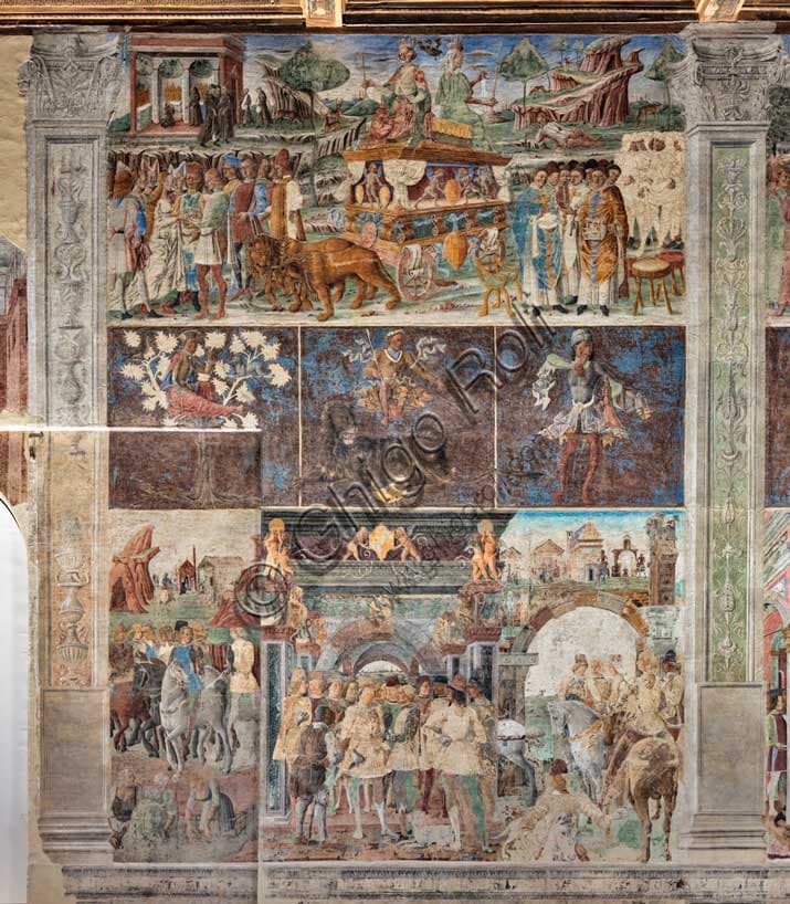 Affresco del Luglio a Palazzo Schifanoia a Ferrara: Analisi Rinascimentale
