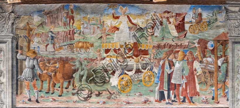 Trionfo di Cerere: Affresco Rinascimentale a Palazzo Schifanoia