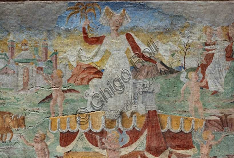 Trionfo di Cerere: l'affresco di Palazzo Schifanoia a Ferrara
