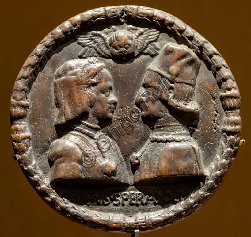 Portrait of Ercole I d'Este and Eleonora of Aragon: Renaissance Medal