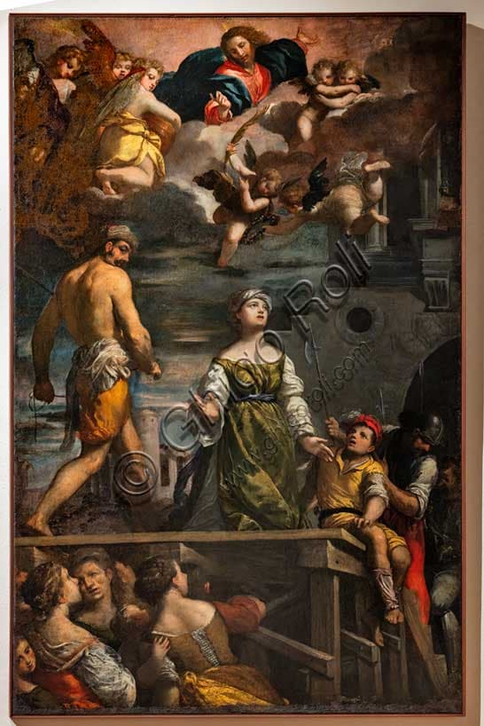 Martirio di S. Margherita di Scarsellino, Ferrara 1611