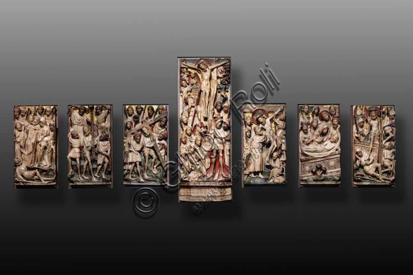English Polychrome Alabaster: Episodes of the Passion of Christ
