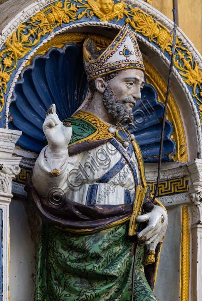 Tabernacolo di Sant'Ambrogio: Edicola Robbiana a Firenze